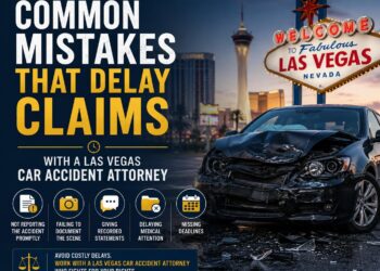 Common Mistakes That Delay Claims with a Las Vegas Car Accident Attorney